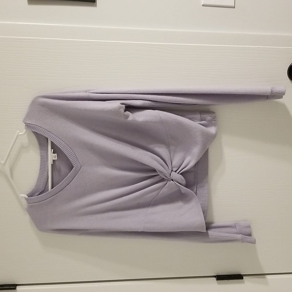 SO Lavender cropped sweater